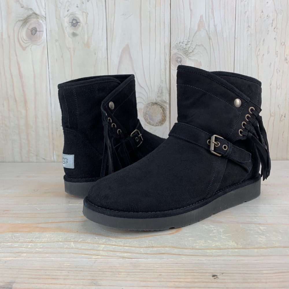 Ugg Karisma Boots with Fringe Detail
